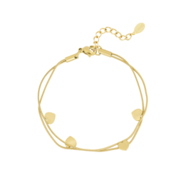 Armband  | Bring back to love | goud