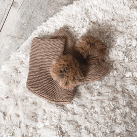 Newborn slofjes Camel | Sarah | Sigar