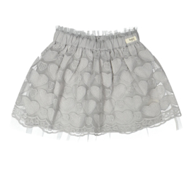 Mooie embroidery rok | Blue steel | Alvide | Baje Studio