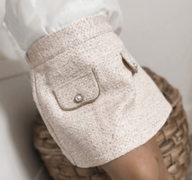 Rokje tweed stof | Camellia | Linde