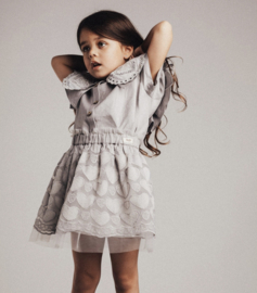 Mooie embroidery rok | Blue steel | Alvide | Baje Studio