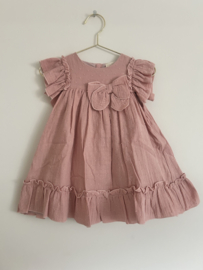 Roze jurkje met strik | Babylai | Vera