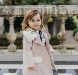 Luxe roze wintercoat | Camellia | Aaliya