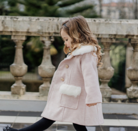 Luxe roze wintercoat | Camellia | Aaliya