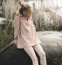 Jurkje mousseline  | roze | Navy Natural