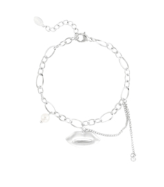 Armband  | kiss & tell | zilver