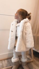 Fur Coat Ivory | Camellia | Sophie