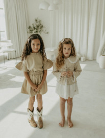 Ruffle top | beige | Maddy
