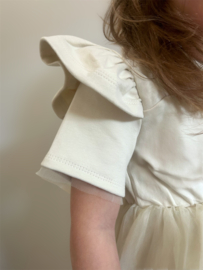 Mooi tule jurkje | beige | Liv