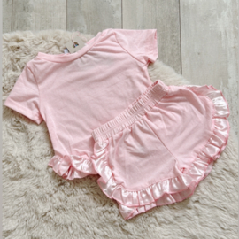Pink Pearl | short - t'shirt - haarband