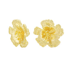 Oorbellen  | Flowers | goud