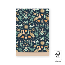 Cadeauzakjes Baby joy - 17 x 25 cm (L) - 5 stuks