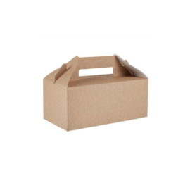 Kraft lunch box - M - 2 stuks