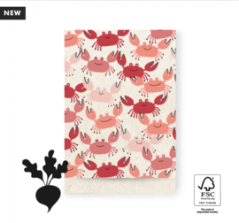 Eco love cadeauzakjes crabs - 5 stuks - L