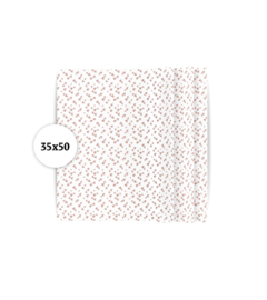 Vloeipapier Solo hearts - Roze - M - 5 stuks