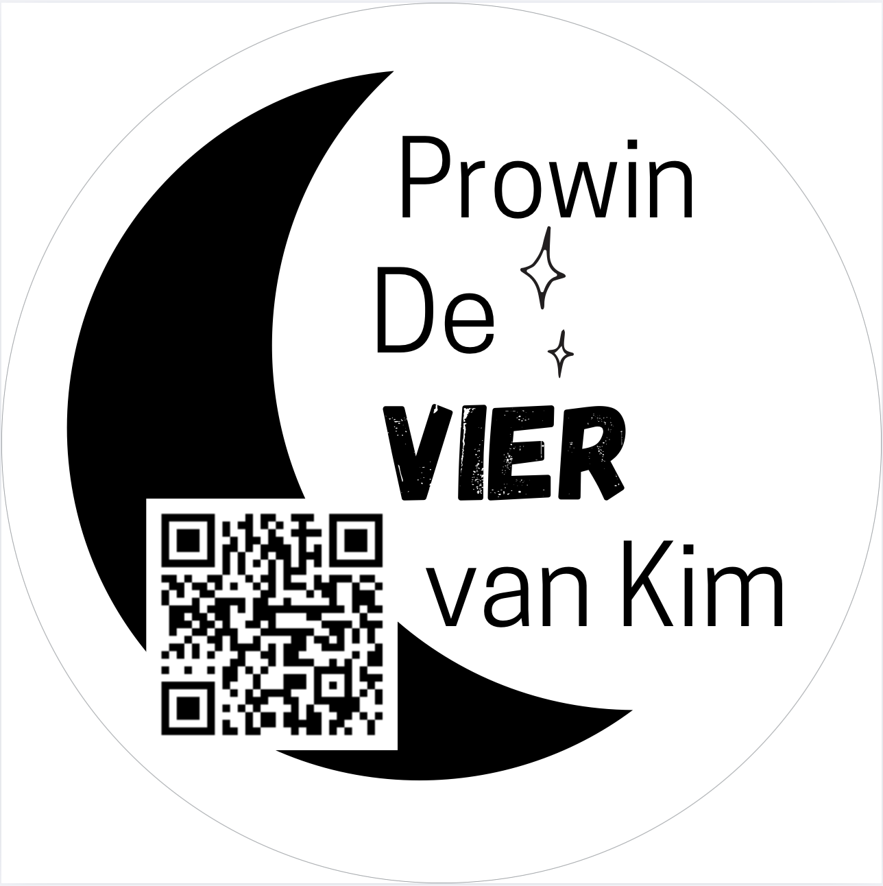 Powin De vier van Kim 1000 stuks