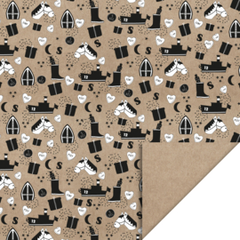 Sint Cadeauzakjes - Illustratie Craft - 19x25 cm (L) - 5 stuks