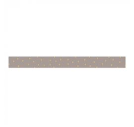 Lint - Paporlene - Dots Gold - Taupe - 10mm -5m