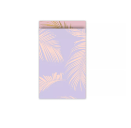 Cadeauzakjes Palm bladen - Lila roze - 5 Stuks - M