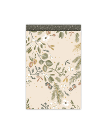 Cadeauzakje Let’s decorate ’25 - naturel - 17x25cm - 5 Stuks