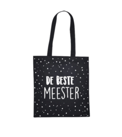 Zwarte canvas tas - Tas - De beste meester