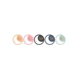 Stickers sint en piet - naamstickers - 10st
