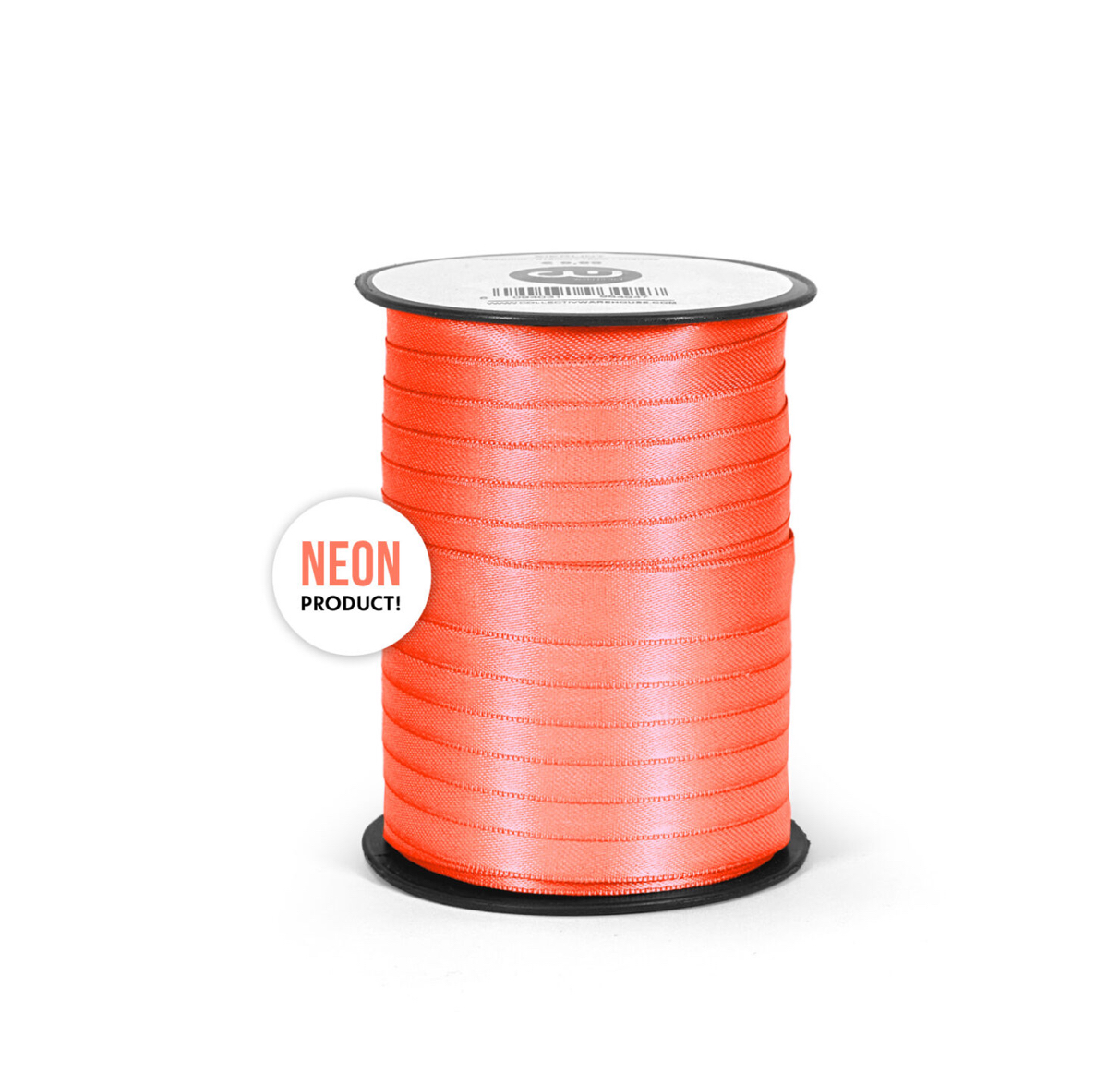Satijnlint oranje - 15mm 3m