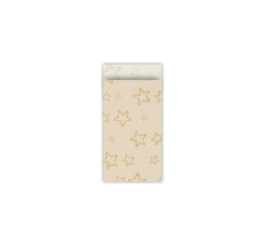 Super Stars – cadeauzakjes – paperwise/goud - 5 Stuks