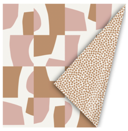 Cadeaupapier Mossaic - 50cm x 3 m