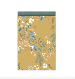 Cadeauzakjes Let's decorate - oker - 17 x 25 cm (L) - 5 stuks
