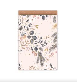 Cadeauzakjes Let's decorate - rose - 17 x 25 cm (L) - 5 stuks