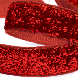 Lint - Lurex Red  9 mm x 3m