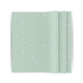 Vloeipapier first snow - groen - 5 stuks