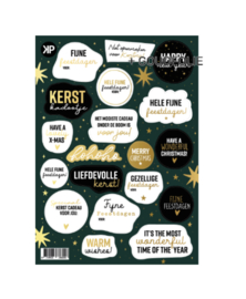 KP® A5 stickervel Fijne Feestdagen