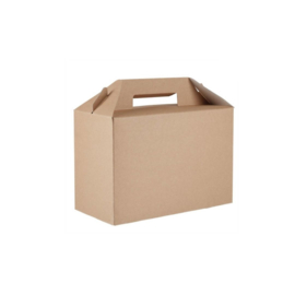 Kraft lunch box - L - 2 stuks