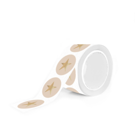 Sticker Star Gold | Beige