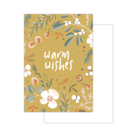 Mini-kaart Warm Wishes