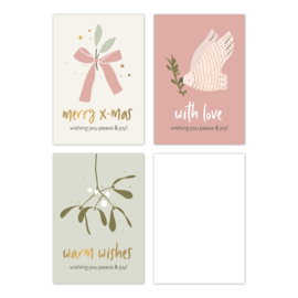 Mini-kaart Merry Xmas