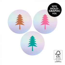 Sticker | Multi Tree Holographic