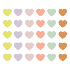 Sticker Mini Hearts Mix | Fresh