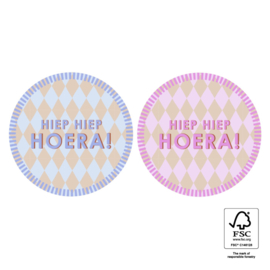 Sticker Duo Hoera