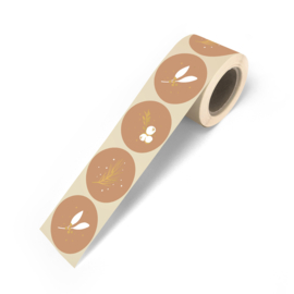 Sticker Let's Decorate | Caramel