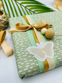 Cadeaupapier Sparkles Old Green  | 30 x 200 CM