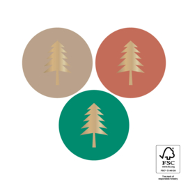 Sticker | Multi Tree Gold Faded
