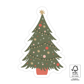 Sticker | Kerstboom