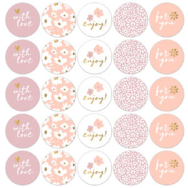 Sticker Coeurs de Fleurs | Warm