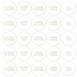 Sticker Christmas Wishes