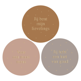 Sticker Multi Liefde | 3 kleuren