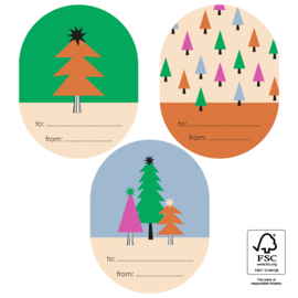Sticker | Multi Graphic Tree