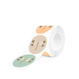 Sticker Multi Insects - Gold